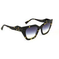 Geometrische Cat-Eye-Sonnenbrille mit Farbverlauf