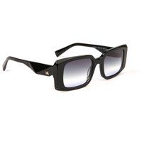 Geometrische Sonnenbrille mit quadratischem Rahmen