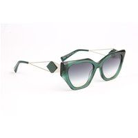 Geometrische Cat-Eye-Acetat-Sonnenbrille