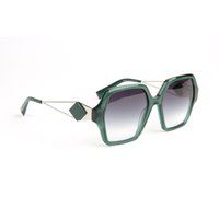 Geometrische Hexagonale Oversized Sonnenbrille