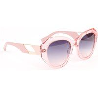 Sonnenbrille mit geometrischem Rahmen und Verlaufsgläsern