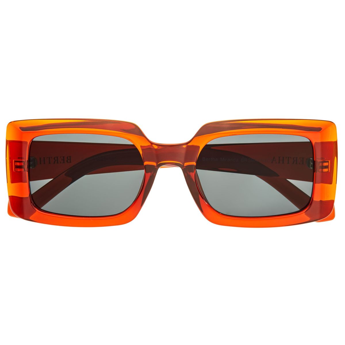 Markante polarisierte quadratische Sonnenbrille