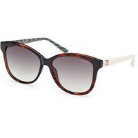 Elegante Schmetterlings-Sonnenbrille in Schildpatt-Optik