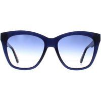 Quadratische Butterfly-Sonnenbrille mit Verlaufsgläsern