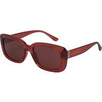 Oversized Quadratische Acetat-Sonnenbrille