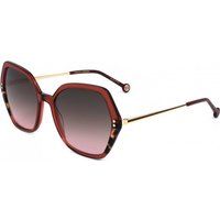 Übergroße hexagonale Sonnenbrille mit Farbverlauf