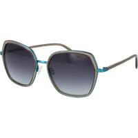 Oversized Geometrische Eckige Sonnenbrille