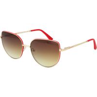 Übergroße Schmetterlingsbrille mit Farbverlauf
