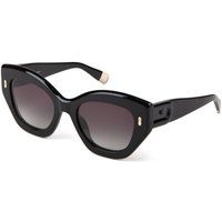 Elegante Cat-Eye-Sonnenbrille mit Farbverlauf