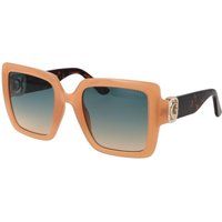 Übergroße quadratische Sonnenbrille mit Verlaufsgläsern