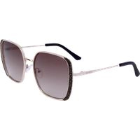 Quadratische Sonnenbrille mit Glitzer-Details