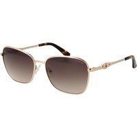 Elegante Quadratische Metallrahmen Sonnenbrille