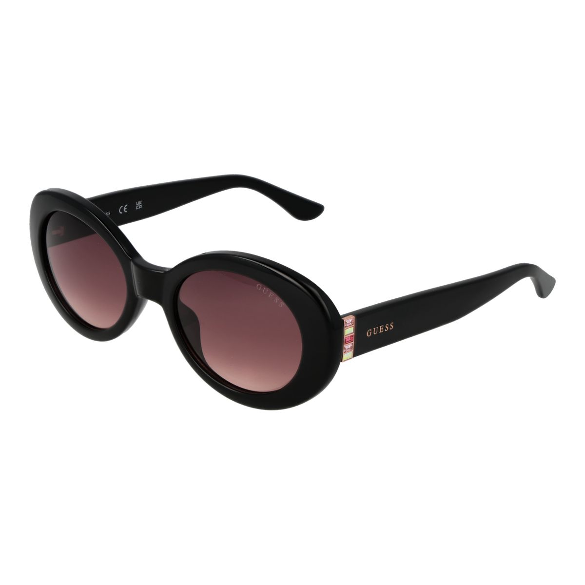 Ovale Sonnenbrille im Retro-Stil