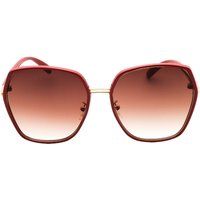Übergroße Geometrische Sonnenbrille