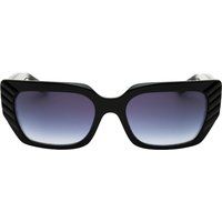 Quadratische Sonnenbrille mit Farbverlauf