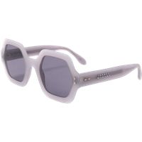 Geometrische Transparente Hexagon-Sonnenbrille