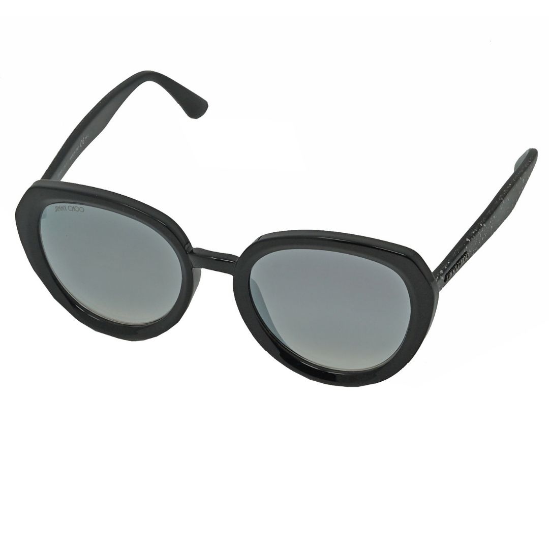 Übergroße runde Sonnenbrille