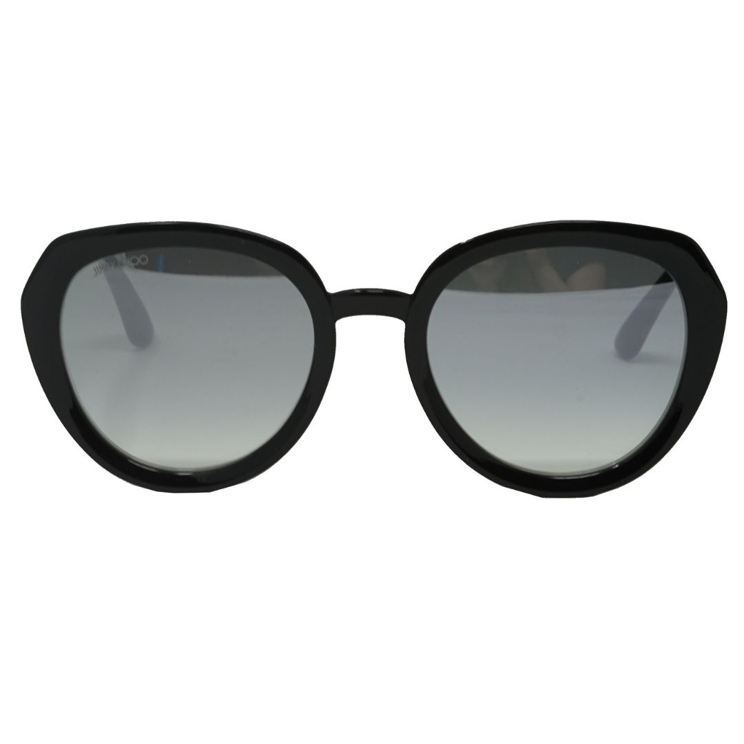 Übergroße runde Sonnenbrille