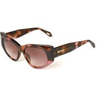 Cat-Eye-Sonnenbrille in Havanna-Optik