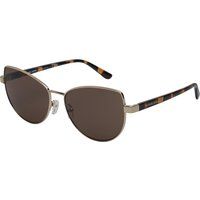 Elegante Cat-Eye Metallsonnenbrille