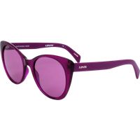 Schicke Cat-Eye Sonnenbrille in Transparent-Optik