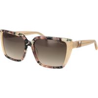 Elegante quadratische Sonnenbrille mit Verzierung