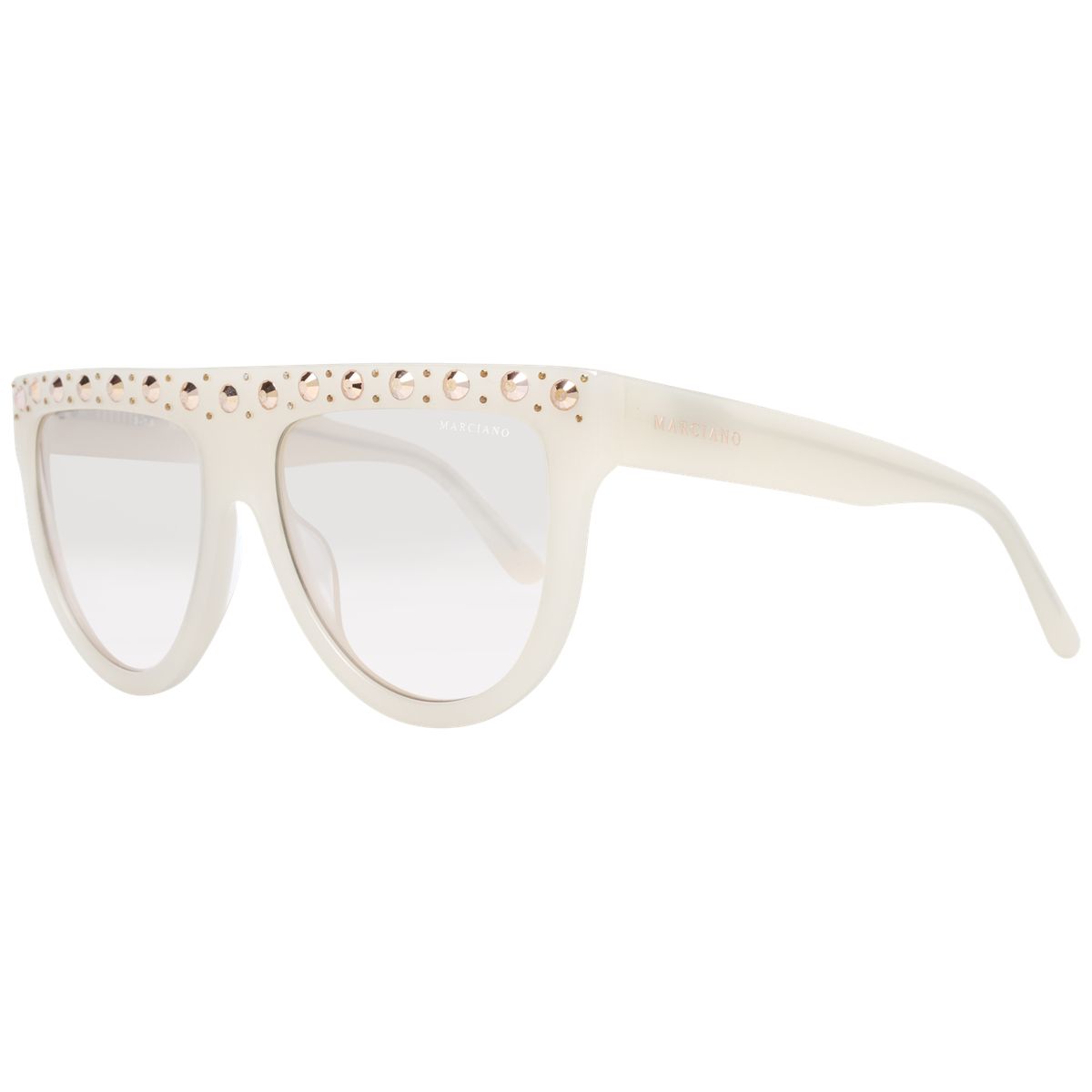 Oversize-Sonnenbrille mit Nietenbesatz