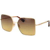Übergroße eckige Sonnenbrille mit Farbverlauf