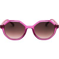 Geometrische Sonnenbrille mit Farbverlauf