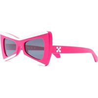 Geometrische Nashville Cat-Eye Sonnenbrille