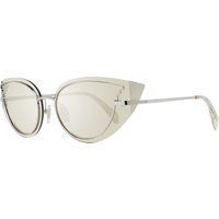 Futuristische goldene verspiegelte Sonnenbrille