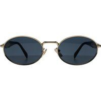 Elegante ovale Metall-Sonnenbrille