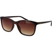 Elegante quadratische Sonnenbrille mit Schildpattmuster