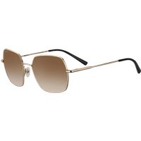 Loy geometrische Metall-Sonnenbrille
