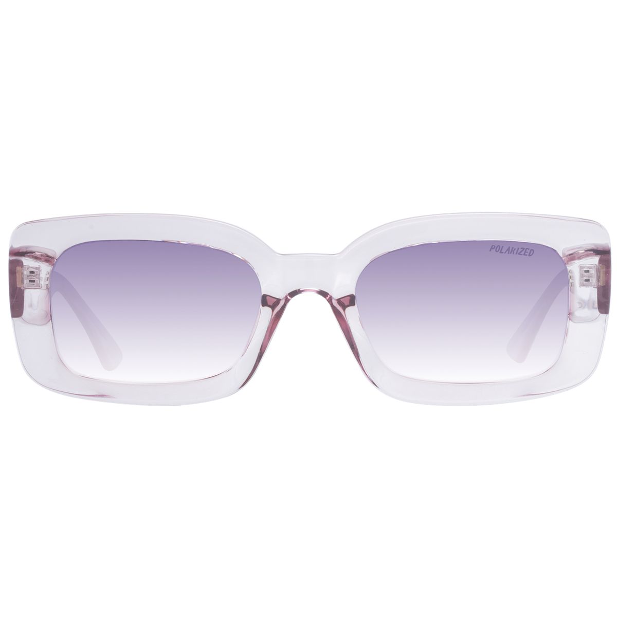 Rechteckige Polarisierte Sonnenbrille mit Verlauf