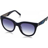 Cat-Eye-Sonnenbrille mit Kristallverzierung