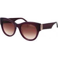 Übergroße Cat-Eye-Sonnenbrille mit Farbverlauf