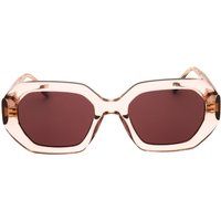 Markante Sonnenbrille in Sechseck-Form