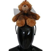 Teddybär-Haarreif mit Kristallkrone