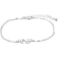 Minimalistisches Armband mit S-Initial