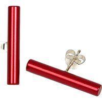 Minimalistische Zylindrische Stab-Ohrstecker