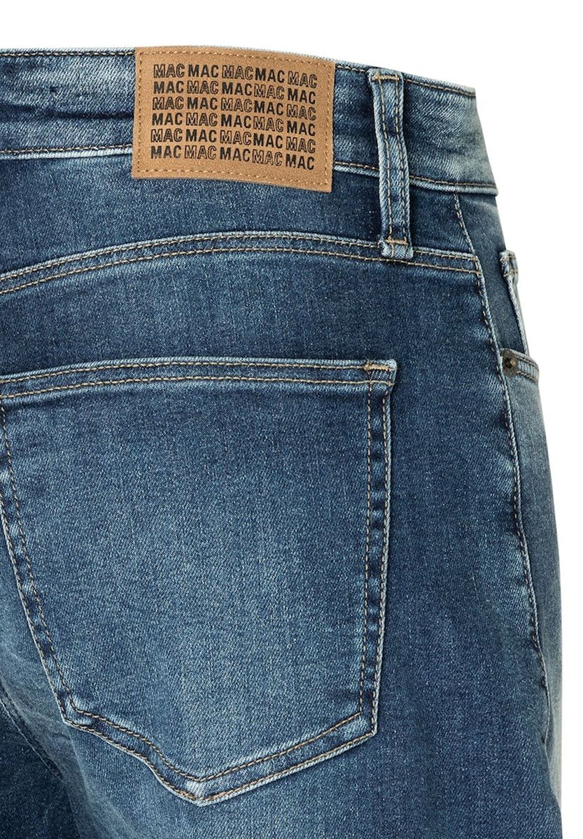 Hoch geschnittene Barrel-Leg-Jeans