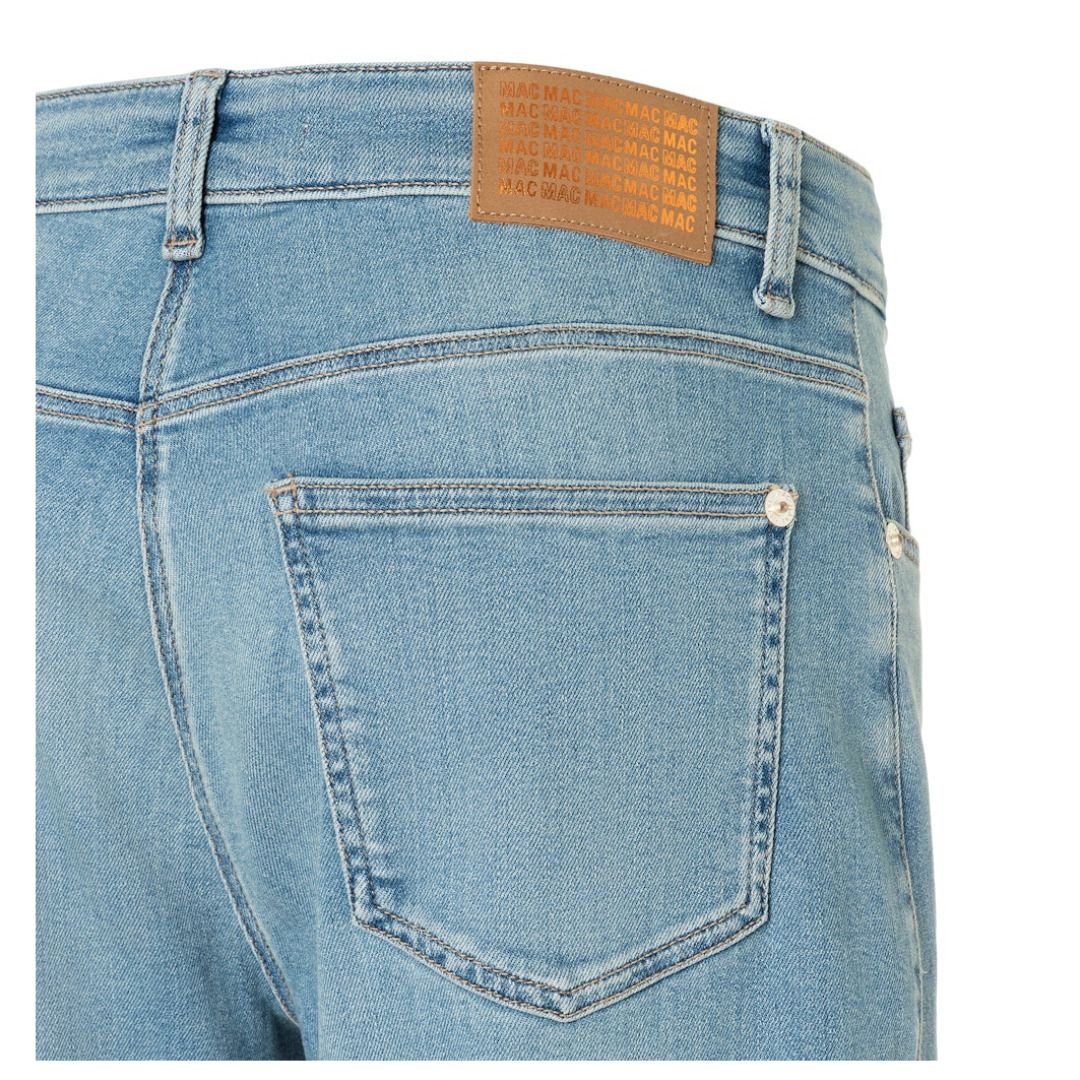 Hoch geschnittene Barrel-Leg-Jeans