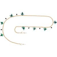 Brillenkette mit floralem Dekor