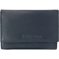 Elegantes Leder-Portemonnaie mit Klappe