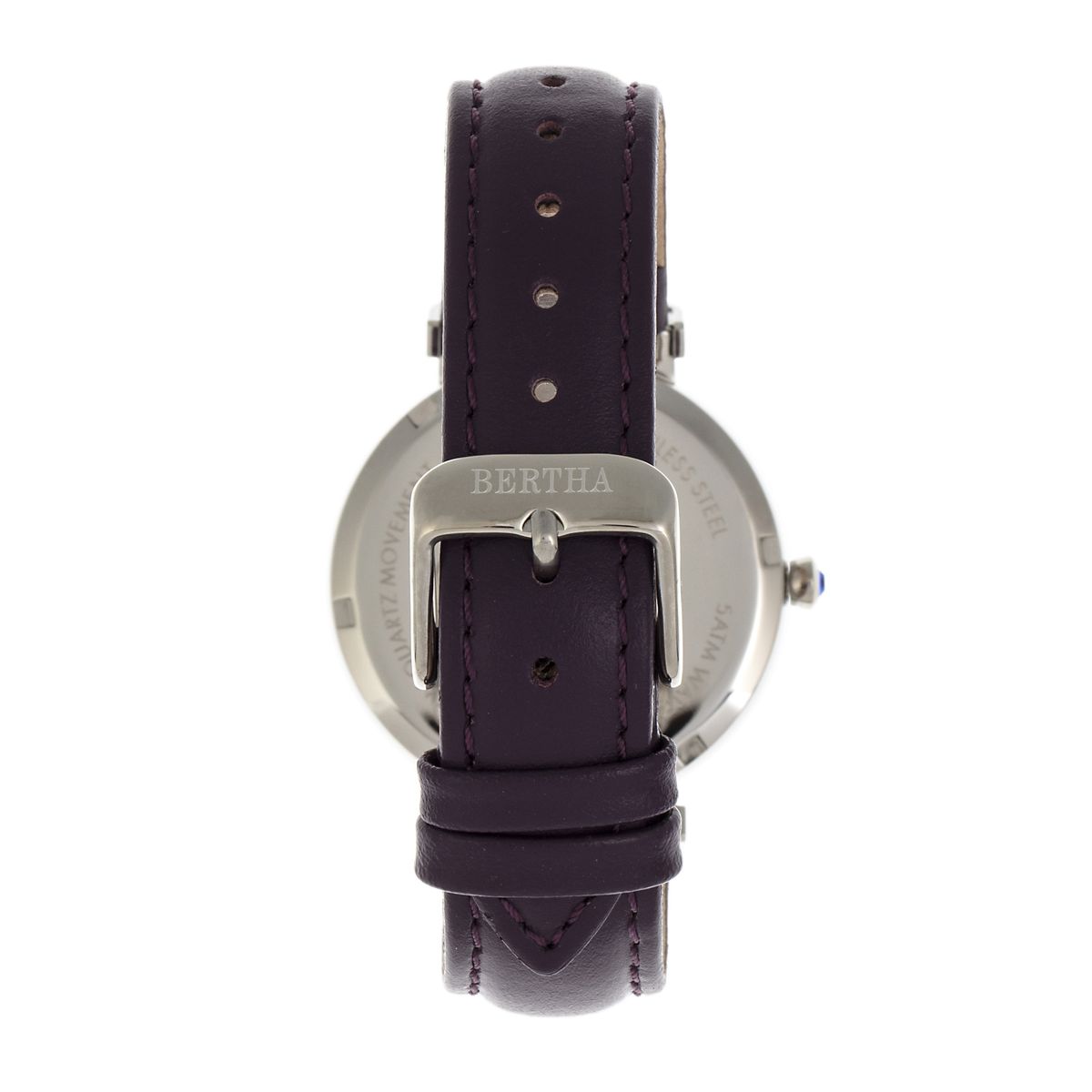 Kolibri-Armbanduhr mit Perlmutt-Zifferblatt