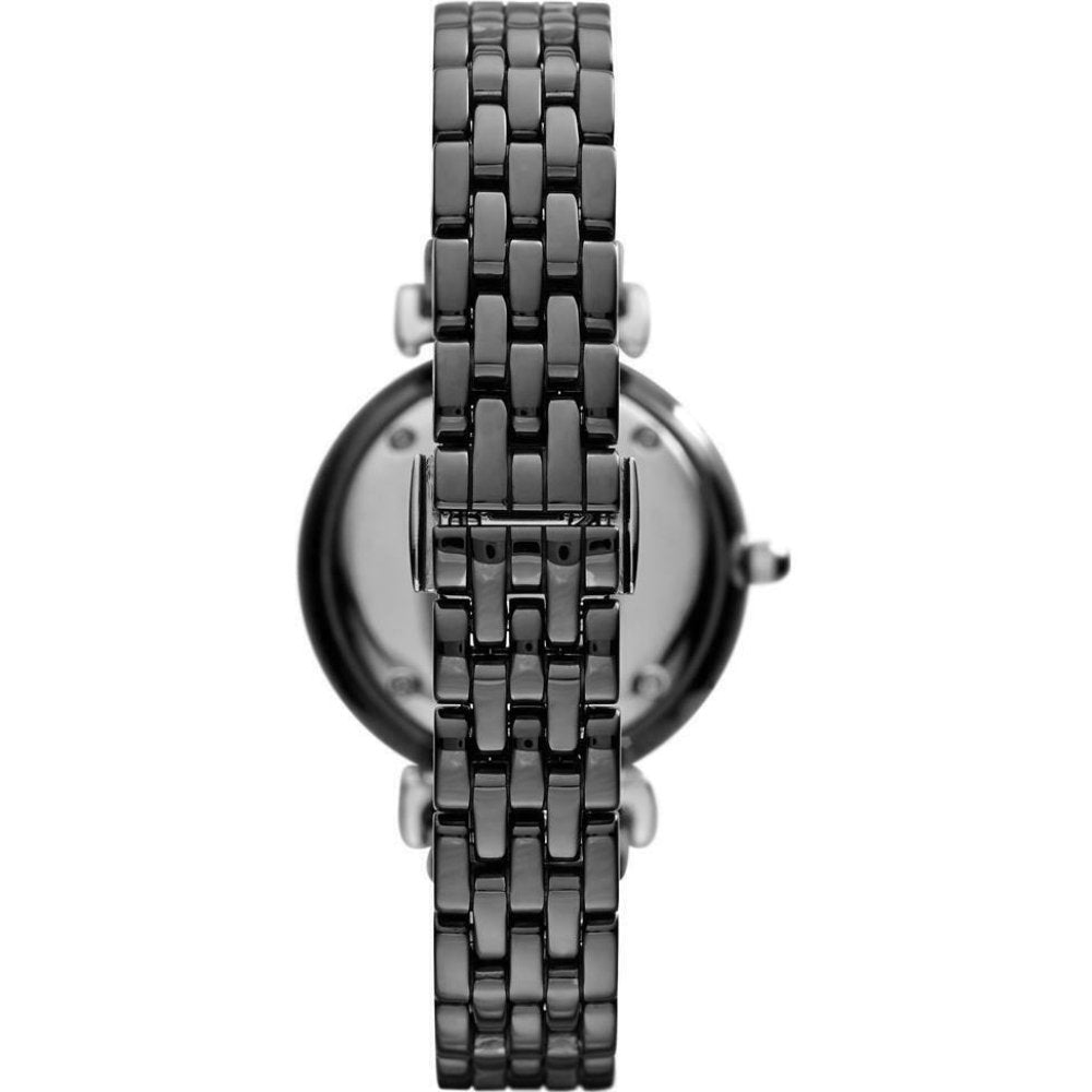 Minimalistische Keramik-Gliederarmband-Uhr
