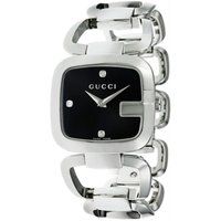 Armbanduhr mit quadratischem Zifferblatt und Diamanten