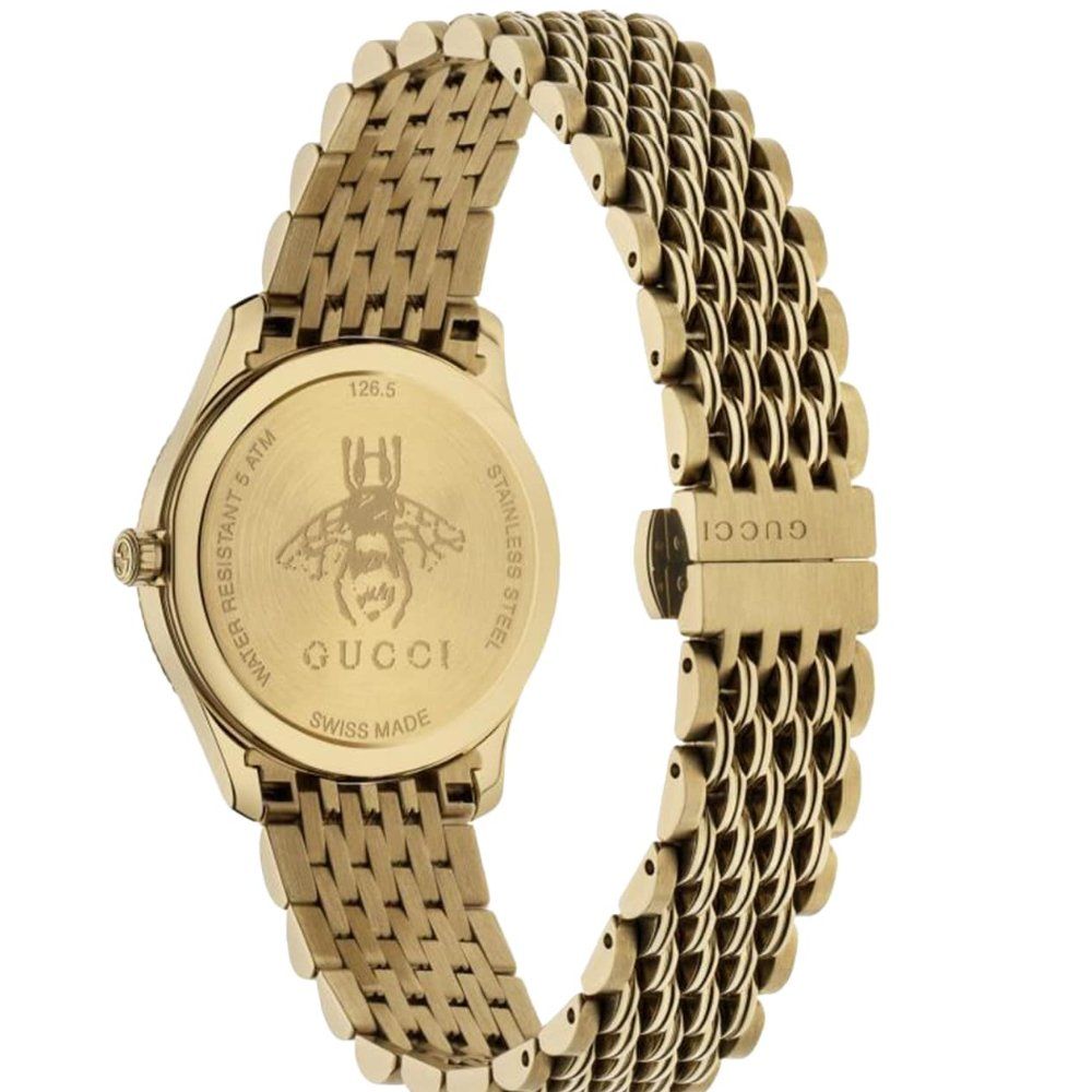 G-Timeless Armbanduhr mit Bienen-Motiv