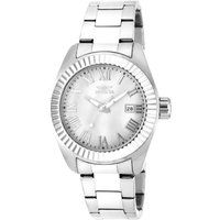 Klassische Angel Armbanduhr mit kannelierter Lünette
